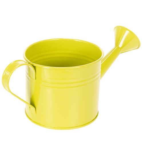 Fargerik dekorativ vannkanne, Ø11 cm, H9,5 cm, til planting, vårborddekorasjon, metall, sett med 8 | Floristik24.no