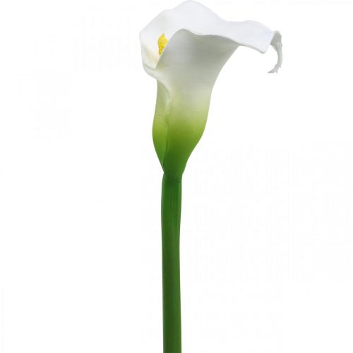 Kunstig Calla Hvit bryllupsdekor Silkeblomstjubileum L72cm
