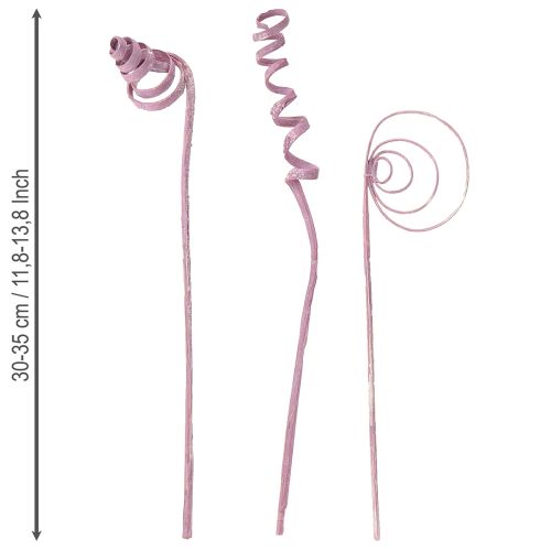 gjenstander Rørspiral Rørkjegle Rørsortiment Bær 30cm 75 stk