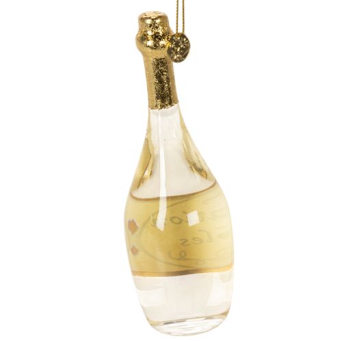 Anhengsett med champagneflaske