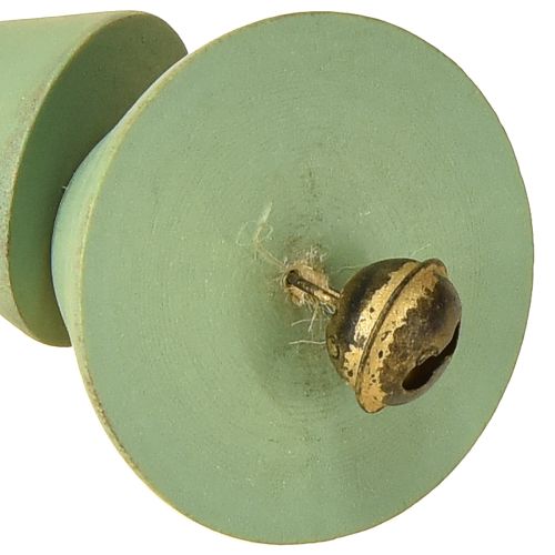 gjenstander Juletrepynt, grantre til oppheng, julegrønn/naturfarget H10cm L24cm 4 stk