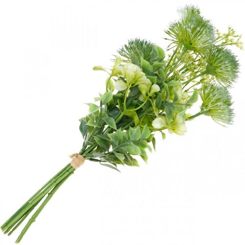 Floristik24 Silkeblomster, kunstig bukett, blomsterdekorasjon med tistler 40cm