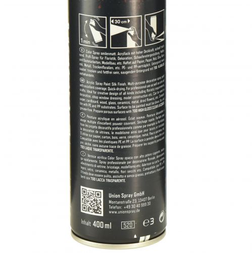 gjenstander Spraymaling spray akrylmaling kastanje silkematt 400ml