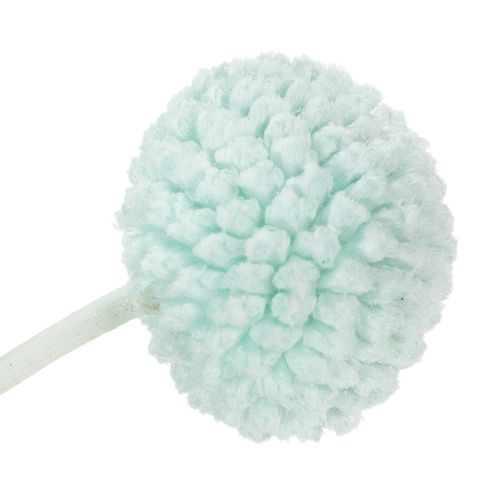 gjenstander Tørkede Craspedia-blomster, dekorativ bukett til stue, borddekorasjon, bryllup, 55 cm, 20 stk.