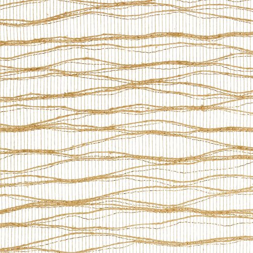 Floristik24 Deco Wave bordhengsel 26cm x 300cm metallisk gull