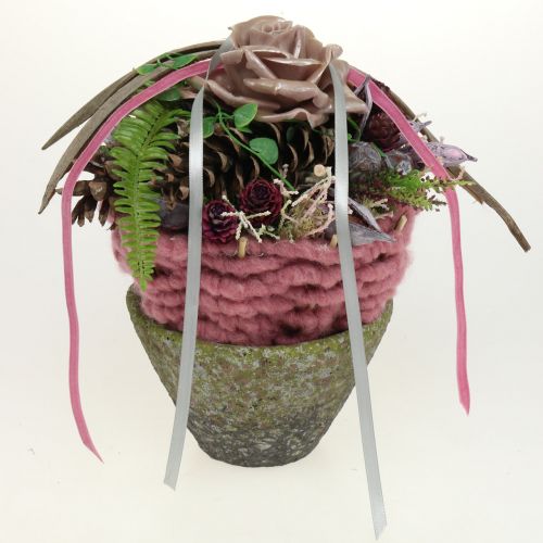 Floristik24 Gryte for planting Ø12cm H11cm 2stk