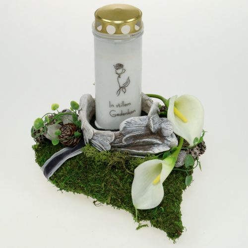 Floristik24 Plantehjertemose 28cm x 23cm