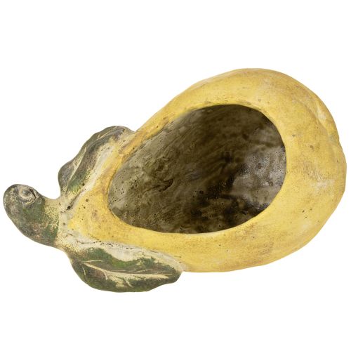 gjenstander Dekorativ pærebetongplantekasse til høstdekorasjon 19×12,5×15,5 cm