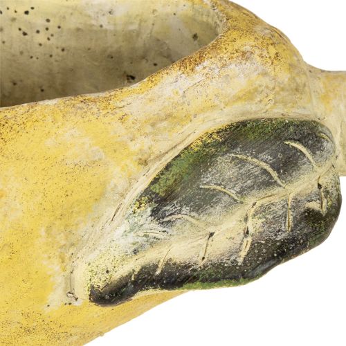 gjenstander Dekorativ pæreplantekasse høstblomsterpotte betong 25×13×11 cm