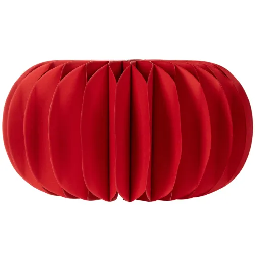Papirdekorasjon honeycomb papirgresskar rundt moderne borddekorasjon 24 cm 4 stk | Floristik24.no