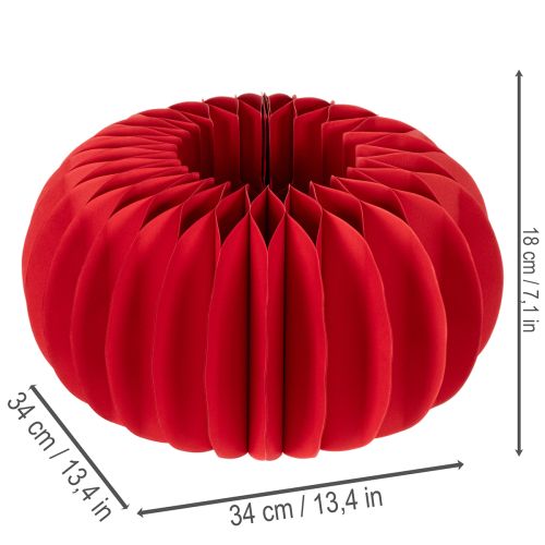 Honeycomb-papir gresskardekorasjonspapir 34 cm 2 stk | Floristik24.no