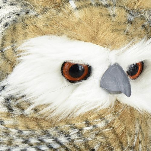 gjenstander Dekorativ ugle, høst, skogsdyr, vinterdekor H27cm