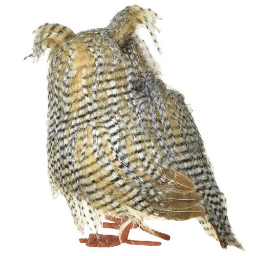 gjenstander Dekorativ ugle, høst, skogsdyr, vinterdekor H27cm