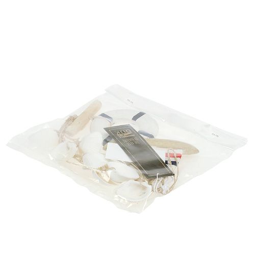 Floristik24 Dekorativ hengerbåt, skjell L42cm