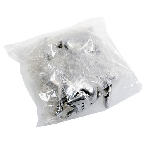 Floristik24 Dekorative kaniner sølv 15cm 2stk