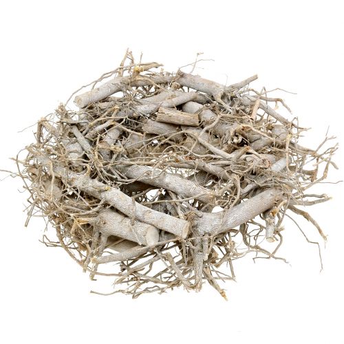 Floristik24 Dekorativ krans natur, grå Ø40cm 1 stk