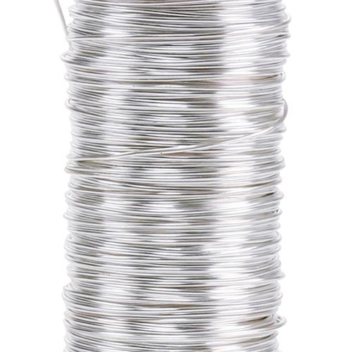 gjenstander Deco Emaljert Tråd Sølv Ø0,50mm 50m 100g