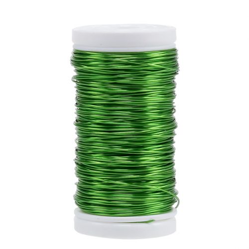 gjenstander Deco Emaljert Wire Eplegrønn Ø0,50mm 50m 100g