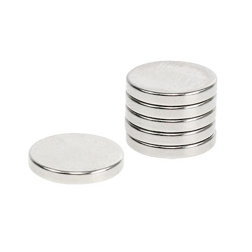 Dekorasjonsmagneter Ø1,3cm 6stk