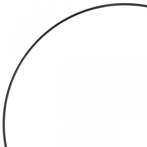 gjenstander Deco metallring dekorring Scandi ring sort Ø25,5cm 6stk
