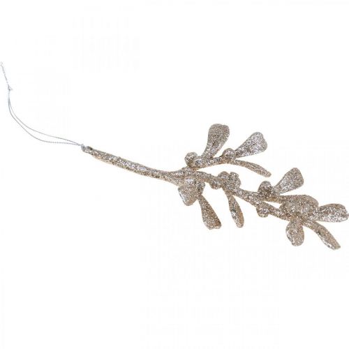 Floristik24 Dekorativ mistelteinanheng juletrepynt 16,5 cm 12 stk