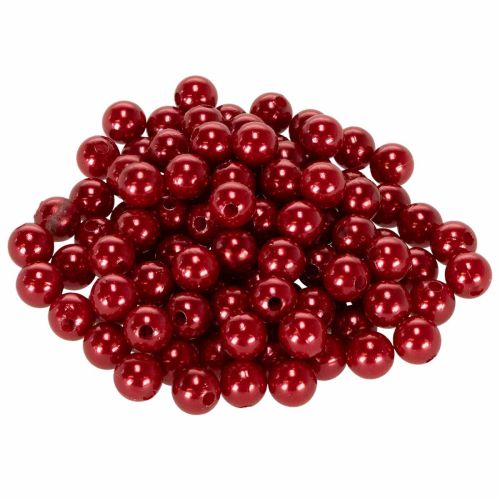 Dekorperler Ø10mm rød 115 stk kjøpe | Floristik24.no