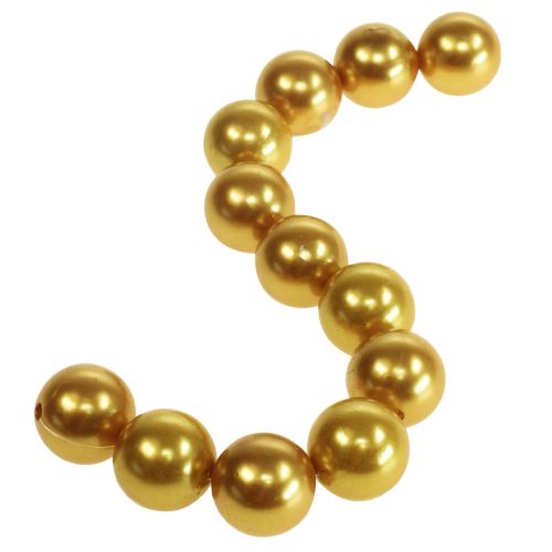 gjenstander Deco perler Ø2cm gull 12stk
