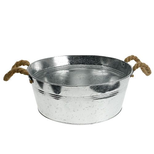 Floristik24 Dekorativ planterskål rundt Ø35cm