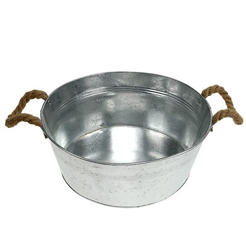 Floristik24 Dekorativ planterskål rundt Ø35cm