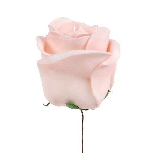 gjenstander Deco rose mix hvit, rosa, krem Ø7,5cm 12p