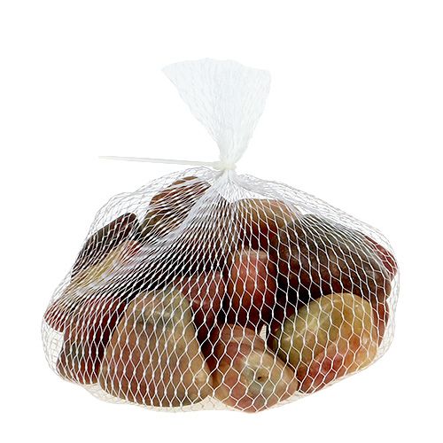 Floristik24 Deco steiner rosa-krem glanset 4cm - 6cm 1kg