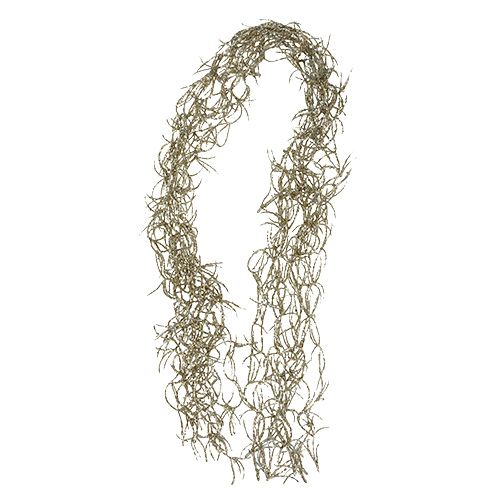 Floristik24 Deco strand Tillandsia gull 100cm 10stk
