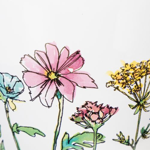 Dekorativ kopp, emaljert blomsterpotte, Ø11 cm H8 cm | Floristik24.no