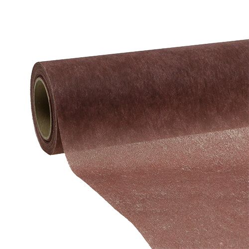 Floristik24 Deco fleece 60cm x 20m brun