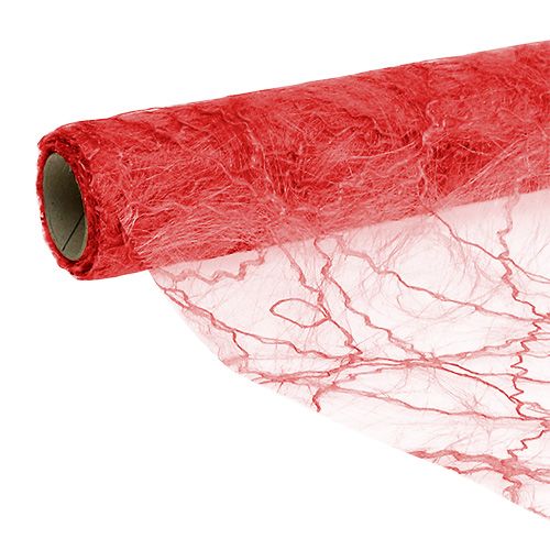 Deco fleece bordtape rød 30cm 5m