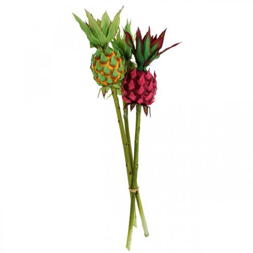 Floristik24 Deco ananas kunstig frukt deco frukter Ø7cm H50cm 3stk