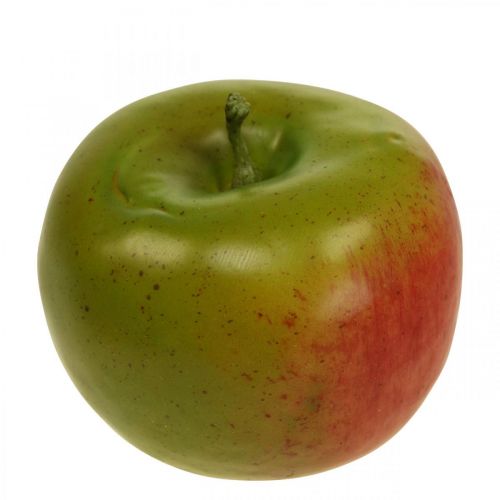 gjenstander Deco eple rød grønn, deco frukt, mat dummy Ø8cm