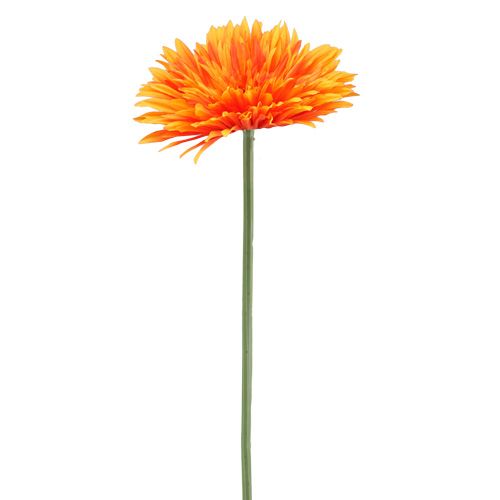 Floristik24 Deco gerbera oransje Ø15cm L88cm