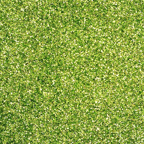 Floristik24 Dekorativ glimmer lysegrønn 115g