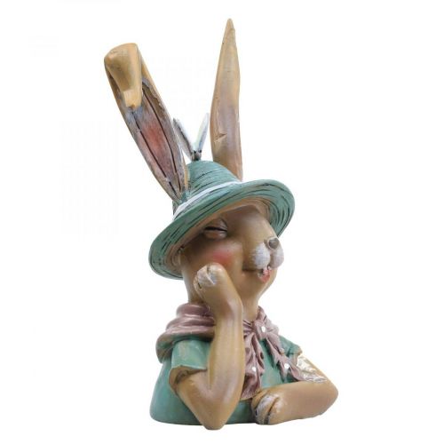 Deco kanin kanin byste dekorasjon figur kanin hode 18cm