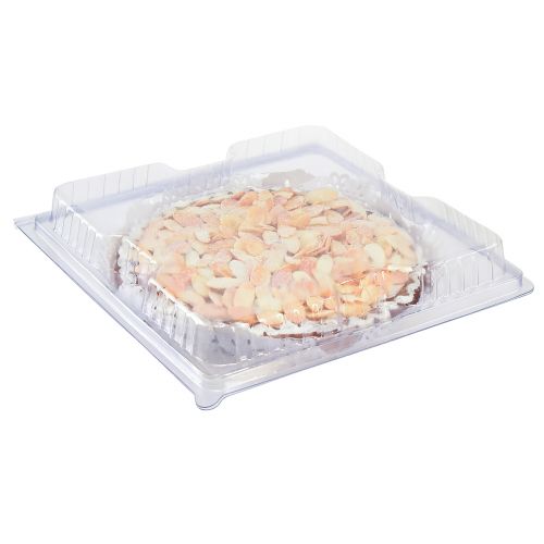 gjenstander Dekorativ mandelkake for butikkvinduer og bakerier, tilsynelatende realistisk, falsk kake, 19 cm