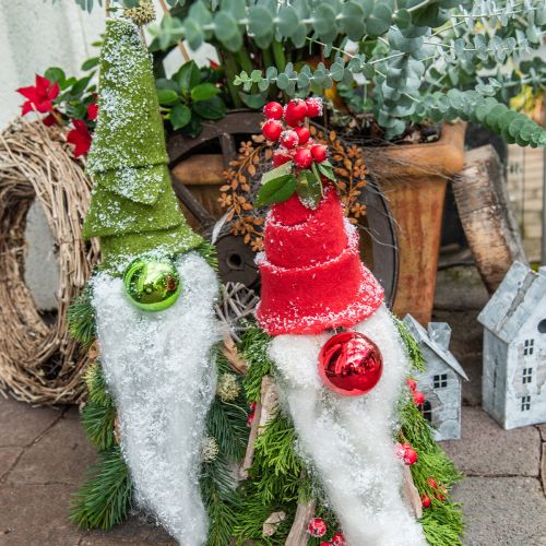 gjenstander Dekorativ snø fin hvit 12g