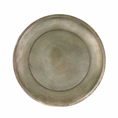 Floristik24 Dekorativ tallerken tre champagne Ø32cm