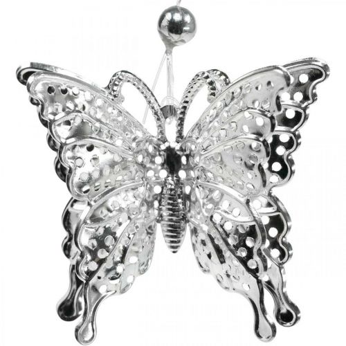 gjenstander Dekorativ anheng sommerfugl, bryllupsdekorasjon, metall sommerfugl, vår 6stk