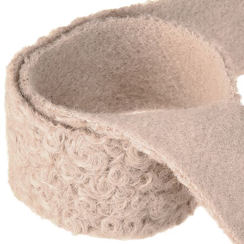 gjenstander Dekorativt bånd gammelrosa bredt gavebånd ulllook 40mm 8m