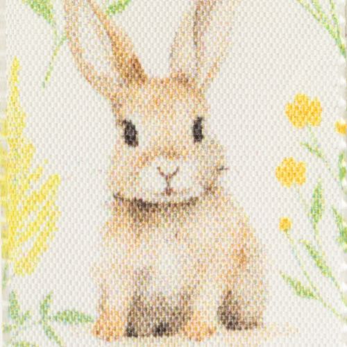 gjenstander Gavebånd med påskeharemotiv for festlig innpakning, 15 m