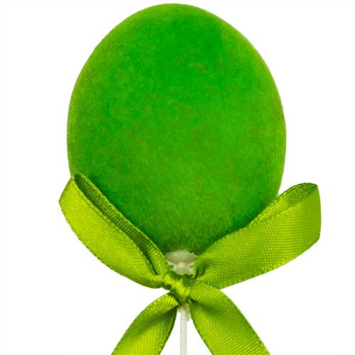 Floristik24 Dekorative egg med trådstrømmet flerfarget 6cm 12stk