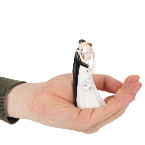 Dekorativ figur av et brudepar, 10,5 cm | Floristik24.no