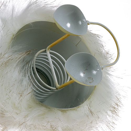 Floristik24 Dekorativ figur sauekrem 21cm