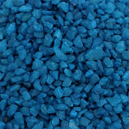 gjenstander Dekorative granulat mørkeblå dekorative steiner 2mm - 3mm 2kg